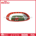 Christmas melamine square plate decoated christmas dinner plate